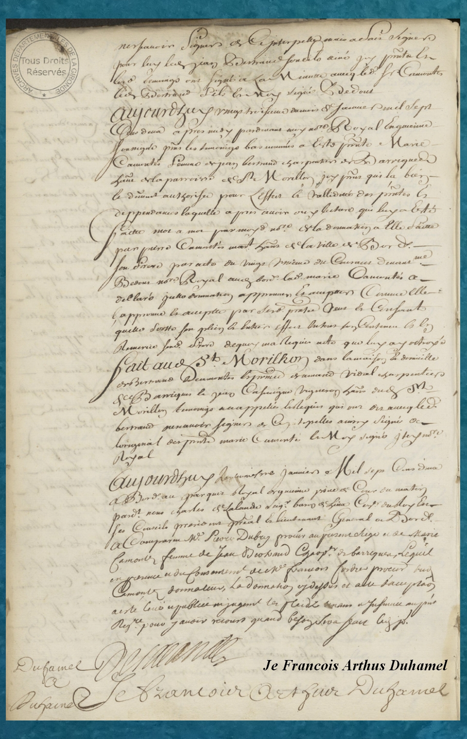 testament page 1