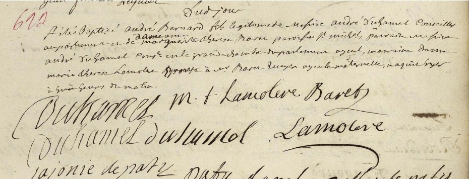 Acte de naissance