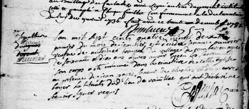 01-Décès de Jeanne