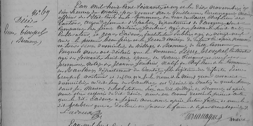 Baptème d'Anne