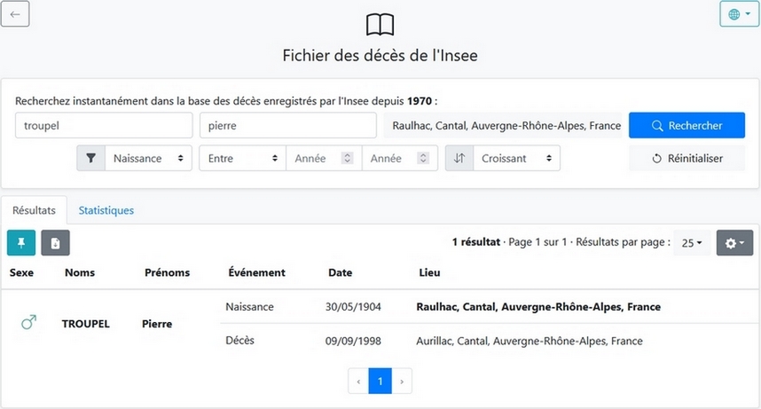 décès de Pierre