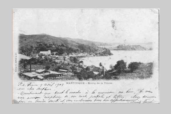 Le bourg en 1900